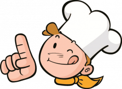 Chef Cook Restaurant Food Menu - Cartoon chef Jane pen 730*537 ...