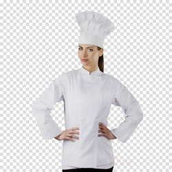chef's uniform cook clothing white chief cook clipart ...