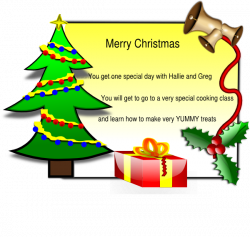 Cooking Class Xmas Clip Art at Clker.com - vector clip art online ...