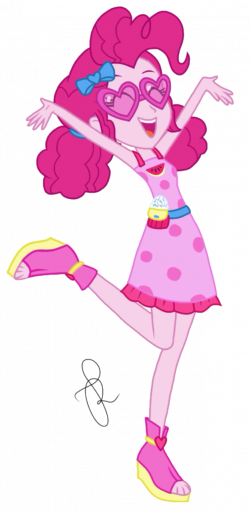 EQG Series - Pinkie Pie in resort wearing by ilaria122 | equestria ...