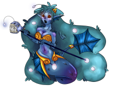 Sea witch Nami concept