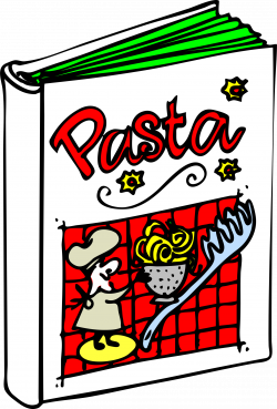 Clipart - Pasta Cookbook