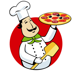 Pizza delivery Italian cuisine Chef Clip art - Take pizza chef 1000 ...