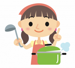 Woman Cooking - Cook Clipart, Transparent Png Download For ...