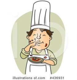Chef Clipart #436931 - Illustration by BNP Design Studio