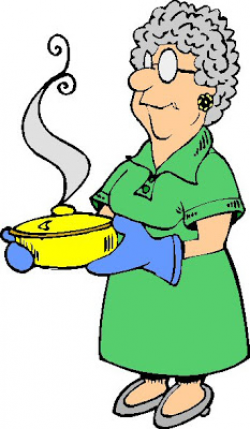 Grandma Clipart Grandma Cook. Birthday A #73242 - PNG Images ...