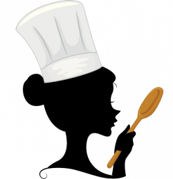 Chef Cooking Clip art - A woman chef with a spoon in her hand 576 ...