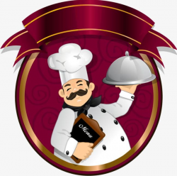 Hand-painted Cook Logo PNG, Clipart, Cartoon, Chef, Chefs ...