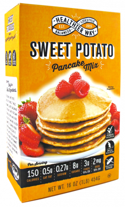 Healthier Way - Gluten Free Sweet Potato Pancake Mix