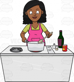 Woman Cooking Clipart | Free download best Woman Cooking ...