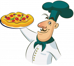 Pizza Chef Cooking Clip art - Take the pizza chef 1949*1730 ...