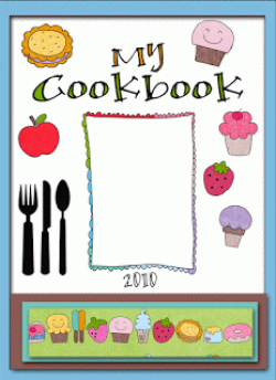 Easy Cookbook covers I used for my second grade class ...