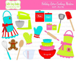 50 OFF Cooking Clipart Baking Clipart Holiday by ...