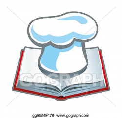 Drawing - Cookbook. Clipart Drawing gg85248478 - GoGraph