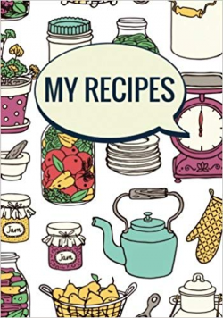 My Recipes (Blank Recipe Cookbook): Vintage/Retro Design ...