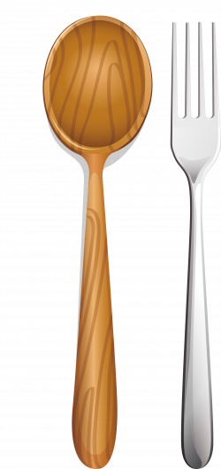 Wooden spoon Fork Ladle Clip art - The spoon is beautifully ...