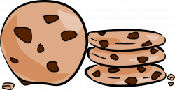 Chocolate chip cookie Cookie cake Clip art - Chocolate Chip ...