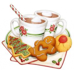 Cookies and hot chocolate clipart » Clipart Portal
