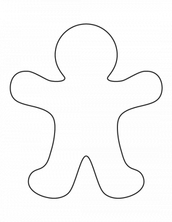 gingerbread cookie template - Acur.lunamedia.co