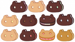 Cookie Cat Flavours by Chocolate-Mocha-0 on DeviantArt