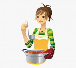 Animated Person Cooking Food, Cliparts & Cartoons - Jing.fm