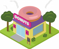Doughnut Donut Shop - Kids Cooking Game Donut Diner - Pink donut ...