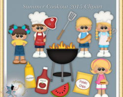 Cookout clip art | Etsy