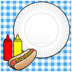 Hot Dog Cookout Menu stock vectors - Clipart.me