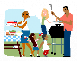 Family cookout clipart - Clip Art Library