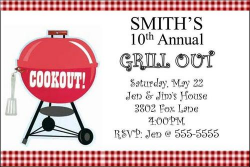 16 Free Printable Cookout Invitations Template Images - Free ...