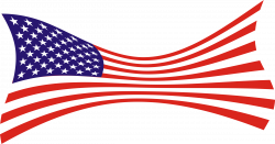Clipart - American flag