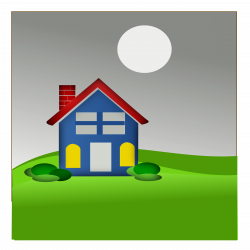 Clipart - cool-home