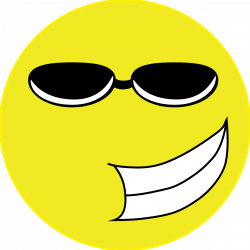 Clipart - Shade Smiley