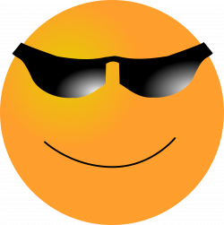 Clipart - Smiley: Cool
