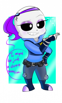 Skele Cop by Oceanegranada on DeviantArt