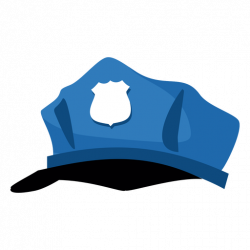 Police officer Hat Cartoon Cap - Handsome hat png download ...