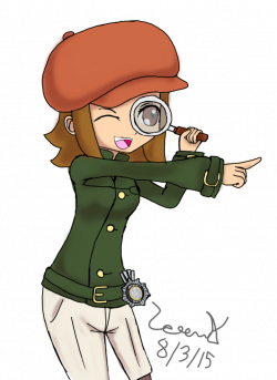 Detective Constable Lucy Baker -Full Color- by Lauren-tan on DeviantArt