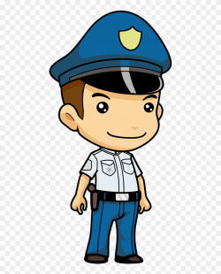 Cute Police Clipart - Police Officer Clipart Png Transparent ...