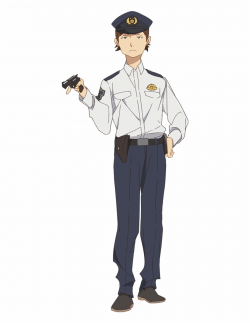 Policeman A Zombieland Saga Cop - Clip Art Library