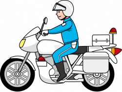 Police Motorcycle Clipart | Free download best Police ...