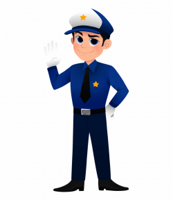 Free Police Officer Clipart Black And White, Download Free ...