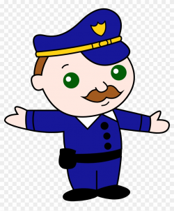 Cop Clipart - Cartoon Police Badge, HD Png Download ...