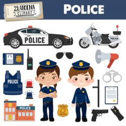Police Clipart Police Graphics Handcuffs Police Car Police station Police  Office