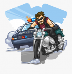 Police Chase Clipart - Car Chase Clip Art #408795 - Free ...
