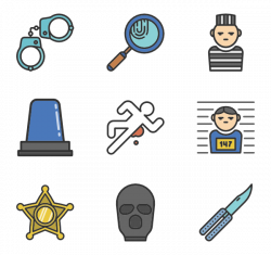 Police Icons - 2,411 free vector icons