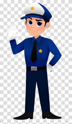 Security guard illustration, Police officer Traffic police ...