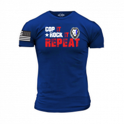 Cop it Rock it Repeat T-Shirt – Leo Civvies