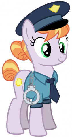 Pony Cop by cheezedoodle96 on DeviantArt