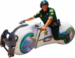 Florida first police Tron bike | #cutouts | Pinterest | Tron bike