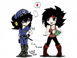 Cute Cop And Robber by KaitoPiToo on DeviantArt
